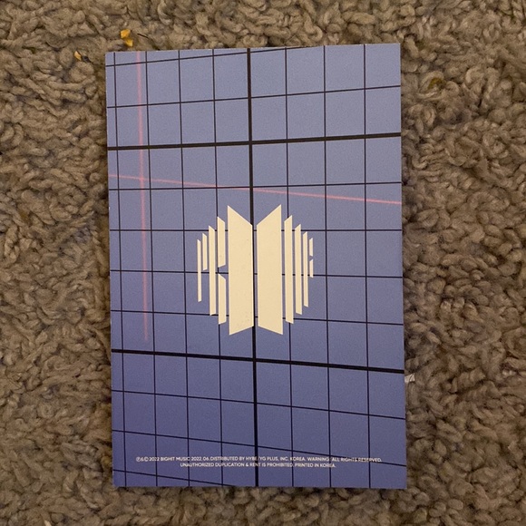 Official Jin Compact post Card BTS - Picture 2 of 2